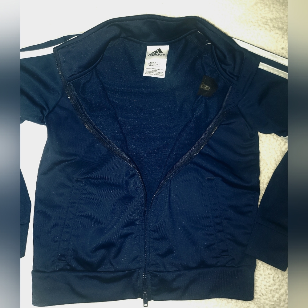 3/$8 Adidas Track Jacket - Picture 3 of 3